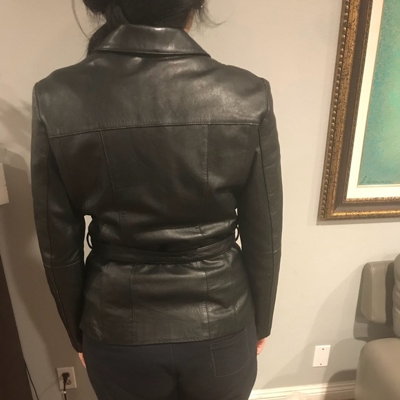 Real leather jacket - Picture 3 of 3
